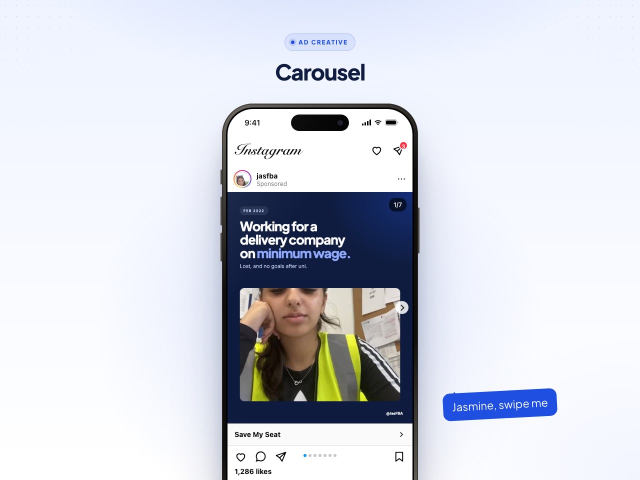 Carousel preview