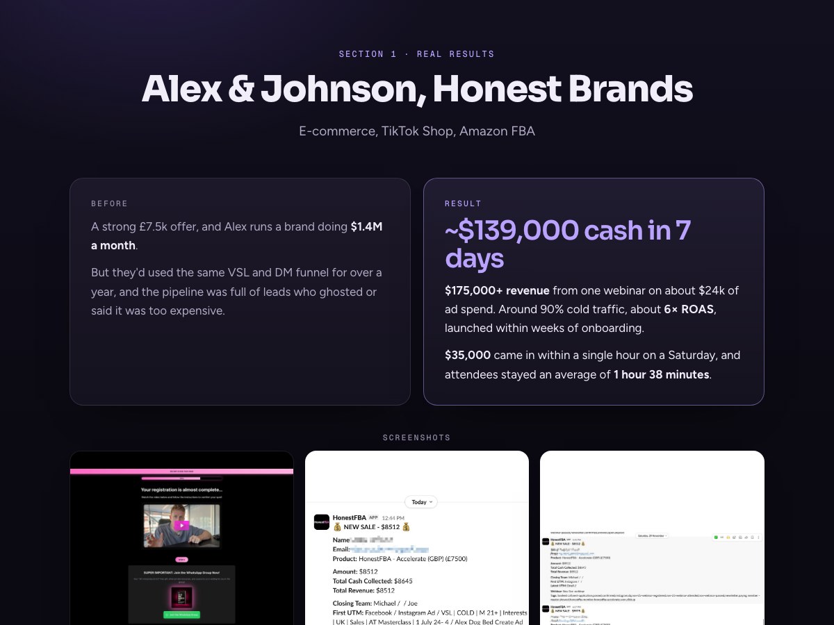 ~$139,000 cash in 7 days preview